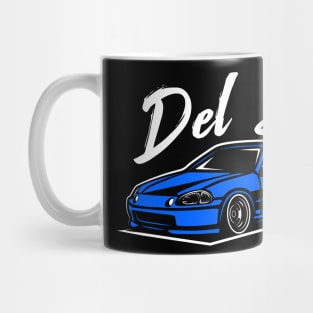 JDM Blue Del Sol Legend Vintage Style Mug